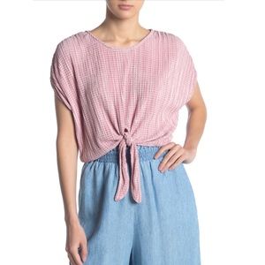 Show Me Your Mumu Anjelica Front Knot Top New With Tags